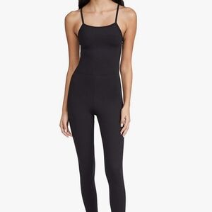 Girlfriend Collective Black Sleeveless Jumpsuit